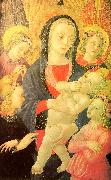 Castello Nativity, Master of the, The Virgin Child Surrounded by Four Angels